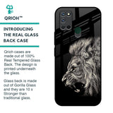 Brave Lion Glass Case for Realme 7i