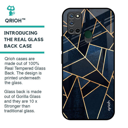 Abstract Tiles Glass Case for Realme 7i