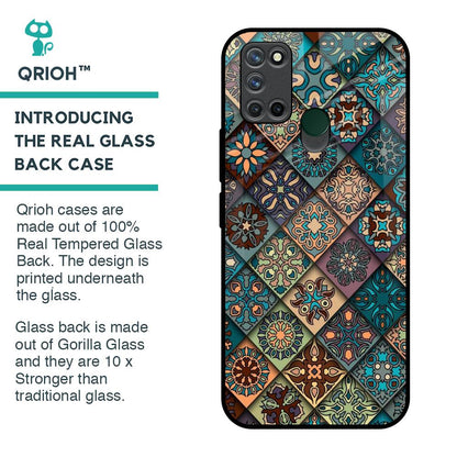 Retro Art Glass Case for Realme 7i