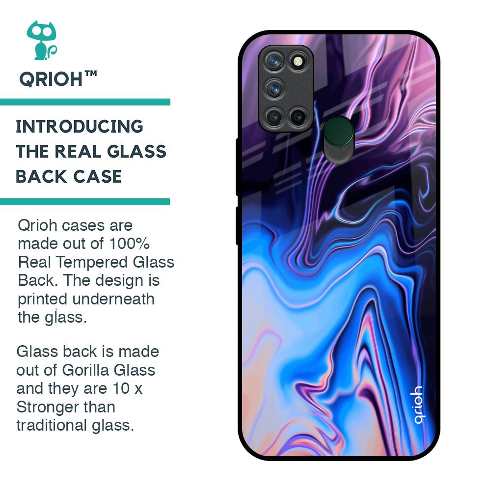 Psychic Texture Glass Case for Realme 7i