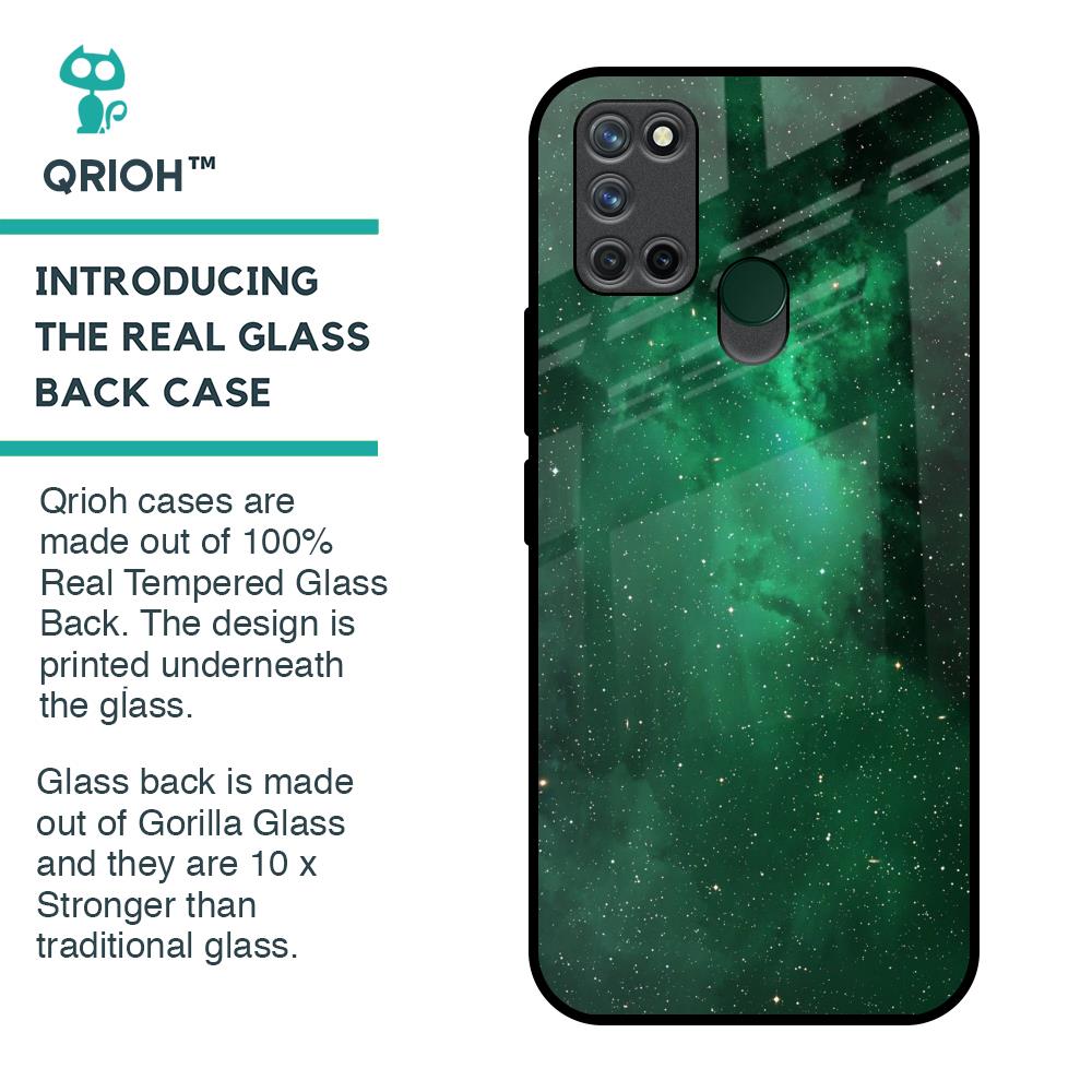 Emerald Firefly Glass Case For Realme 7i
