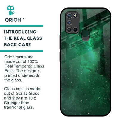 Emerald Firefly Glass Case For Realme 7i