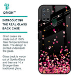 Heart Rain Fall Glass Case For Realme 7i
