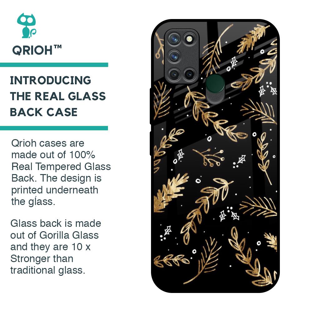 Autumn Leaves Glass Case for Realme 7i