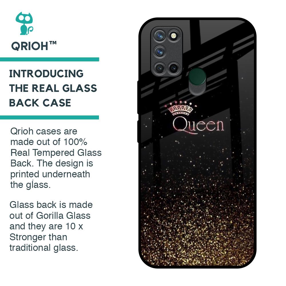 I Am The Queen Glass Case for Realme 7i