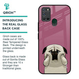 Funny Pug Face Glass Case For Realme 7i