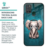 Adorable Baby Elephant Glass Case For Realme 7i