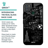 Funny Math Glass Case for Realme 7i