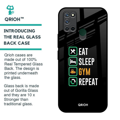 Daily Routine Glass Case for Realme 7i