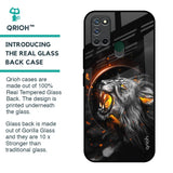 Aggressive Lion Glass Case for Realme 7i