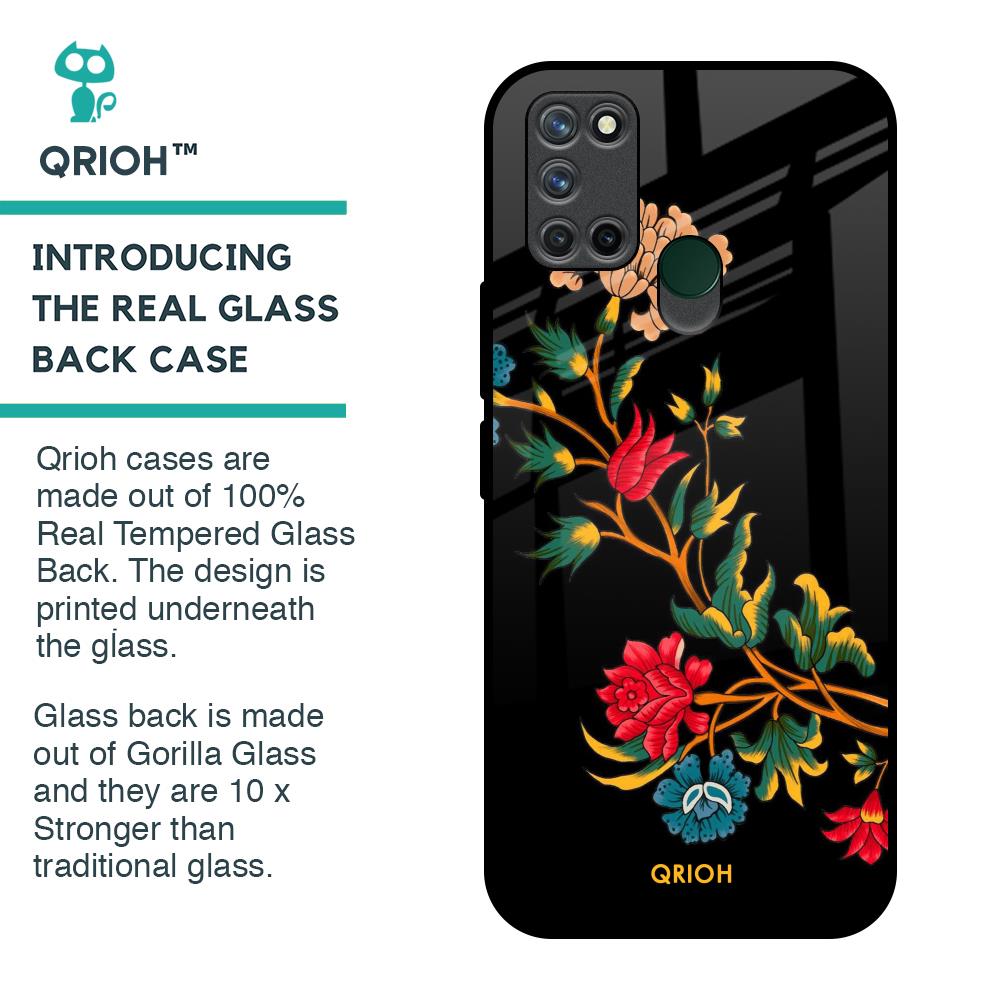 Dazzling Art Glass Case for Realme 7i