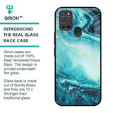 Sea Water Glass Case for Realme 7i
