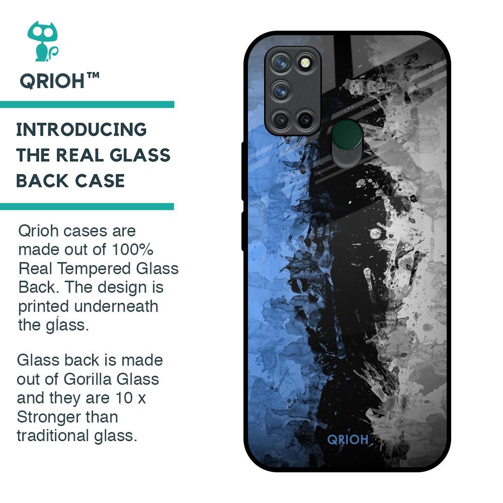 Dark Grunge Glass Case for Realme 7i
