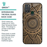 Luxury Mandala Glass Case for Realme 7i