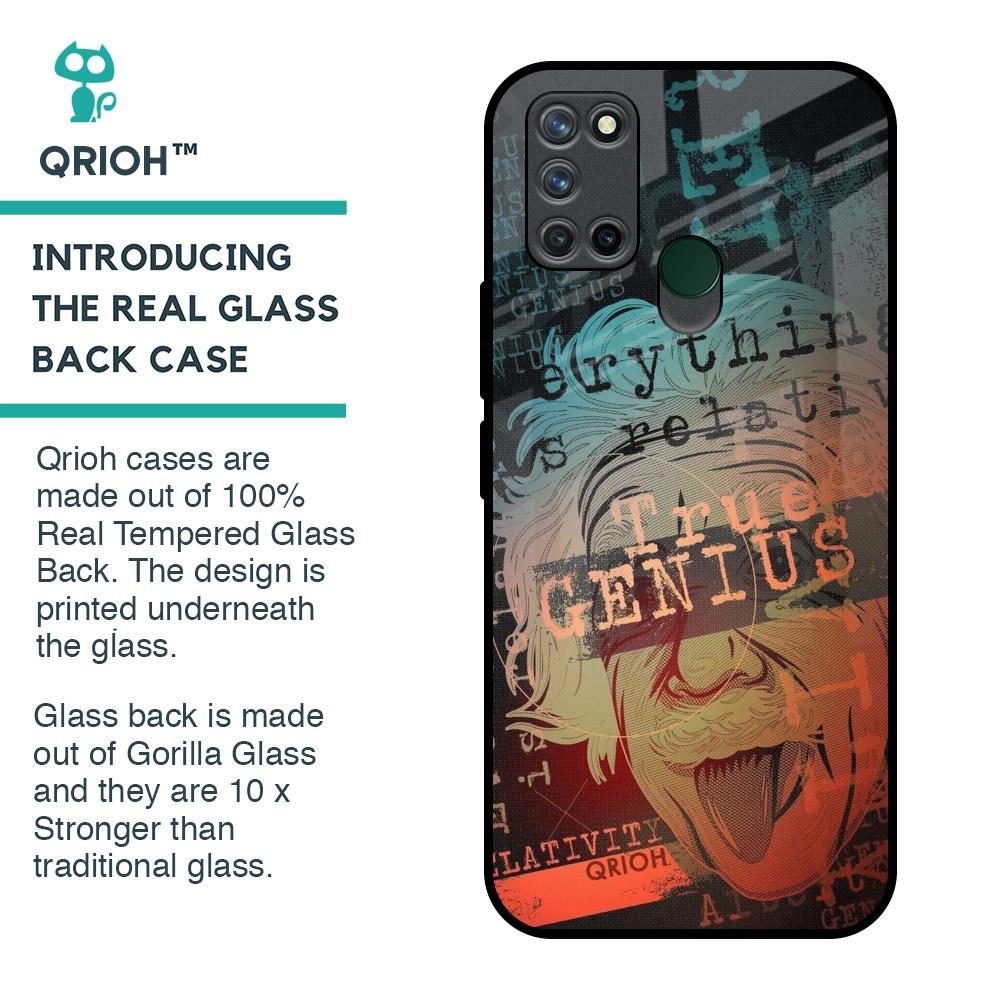 True Genius Glass Case for Realme 7i