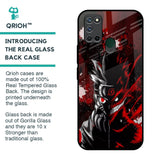 Dark Character Glass Case for Realme 7i