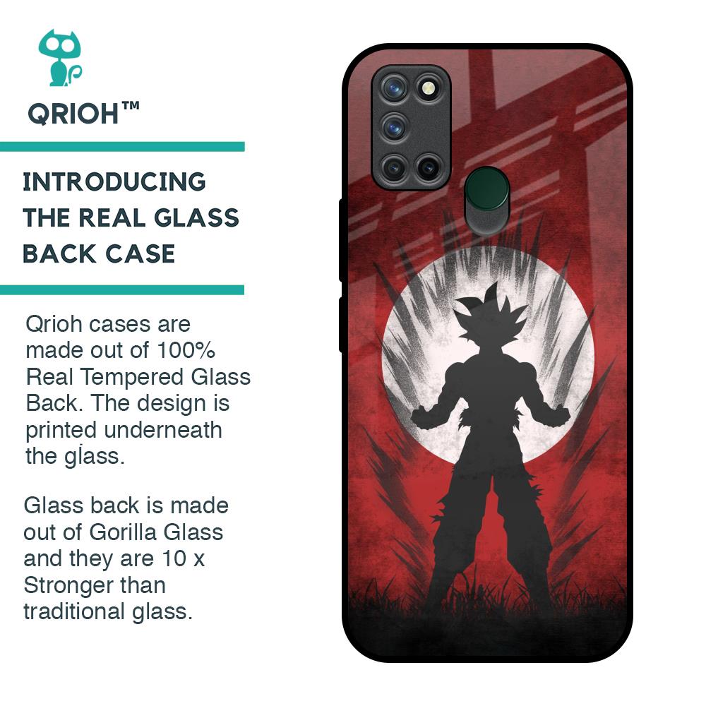 Japanese Animated Glass Case for Realme 7i