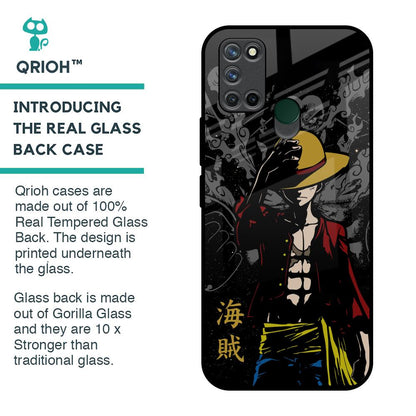 Dark Luffy Glass Case for Realme 7i