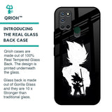 Monochrome Goku Glass Case for Realme 7i