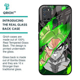 Anime Green Splash Glass Case for Realme 7i