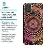 Floral Mandala Glass Case for Realme 7i