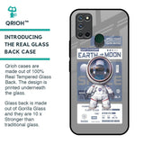 Space Flight Pass Glass Case for Realme 7i