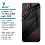 Modern Abstract Glass Case for Realme 7i