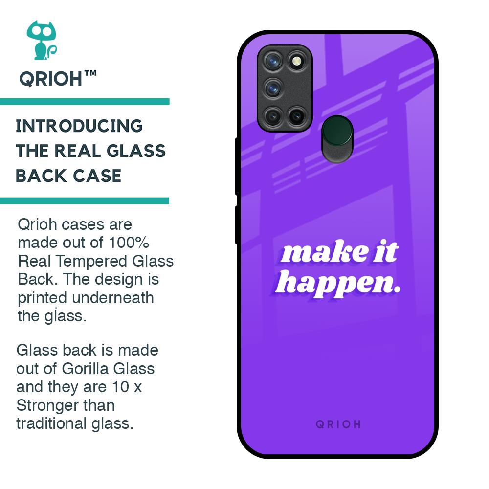 Make it Happen Glass Case for Realme 7i