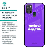 Make it Happen Glass Case for Realme 7i