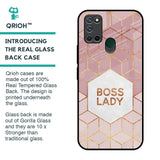 Boss Lady Glass Case for Realme 7i