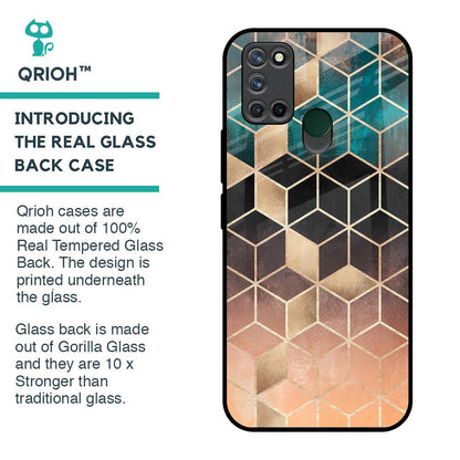 Bronze Texture Glass Case for Realme 7i
