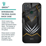 Black Warrior Glass Case for Realme 7i