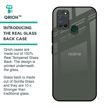 Charcoal Glass Case for Realme 7i