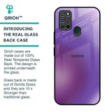 Ultraviolet Gradient Glass Case for Realme 7i