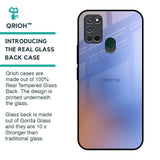 Blue Aura Glass Case for Realme 7i