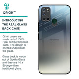 Tricolor Ombre Glass Case for Realme 7i