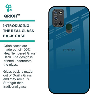 Cobalt Blue Glass Case for Realme 7i