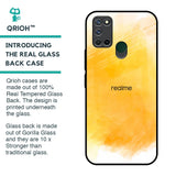 Rustic Orange Glass Case for Realme 7i