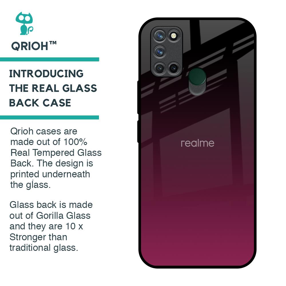 Wisconsin Wine Glass Case For Realme 7i