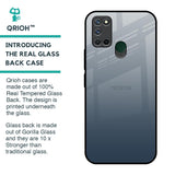 Smokey Grey Color Glass Case For Realme 7i
