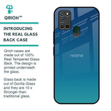 Celestial Blue Glass Case For Realme 7i