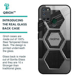 Hexagon Style Glass Case For Realme 7i