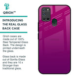 Magenta Gradient Glass Case For Realme 7i