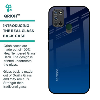 Very Blue Glass Case for Realme 7i