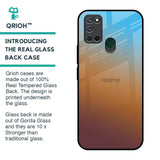 Rich Brown Glass Case for Realme 7i