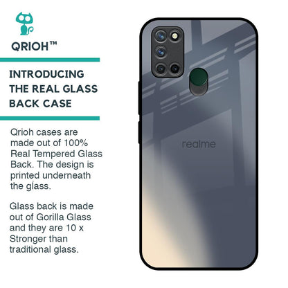 Metallic Gradient Glass Case for Realme 7i