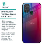 Magical Color Shade Glass Case for Realme 7i