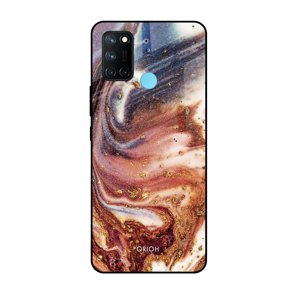Exceptional Texture Realme 7i Glass Cases & Covers Online