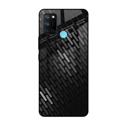 Dark Abstract Pattern Realme 7i Glass Cases & Covers Online