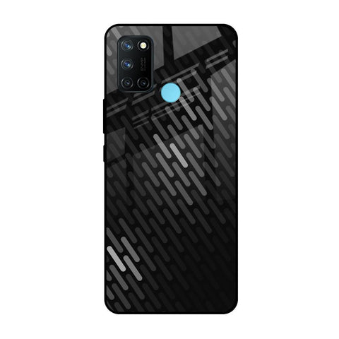 Dark Abstract Pattern Realme 7i Glass Cases & Covers Online